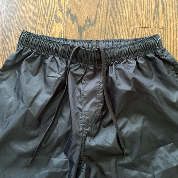 Cinched high waisted lightweight polyester track pant - Picture 3 of 4